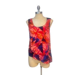 ANTHROPOLOGIE Leifsdottir Silk Faux Wrap Malva Blouse NWT $118 size 6